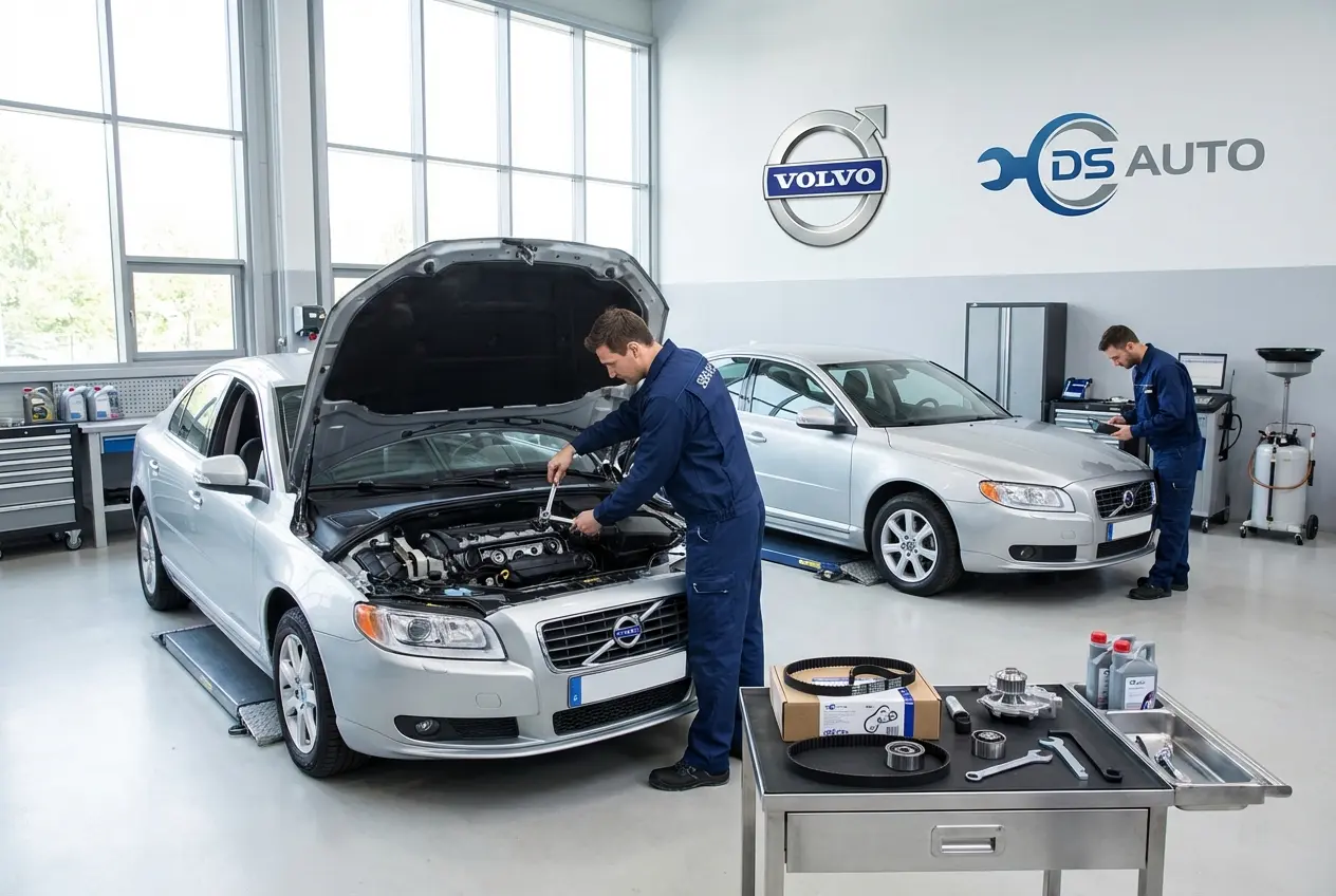 Диагностика и замена ремня ГРМ Volvo в автосервисе DS AUTO в Жуковском – качественное обслуживание
